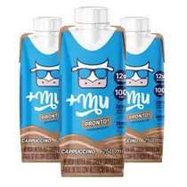 Mais Mu Pronto Drink Proteico Com Whey Para Beber + Mu 250ml