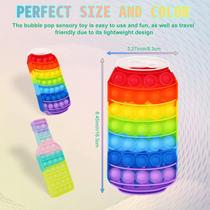 Mais novo design material UPGRAED 2PCS Push Bubble Pop Fidg Mais novo design material UPGRAED 2PCS Push Bubble Pop Fidg