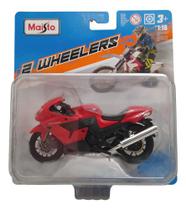 Maisto 2 Wheelers Moto 1:18 Kawasaki Ninja Zx 14r Vermelha
