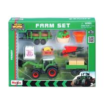 Maisto Playset Mini Trator Verde 12564A
