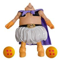 Majin Boo Dbz: Boneco Articulado + 2 Esferas De Dragão