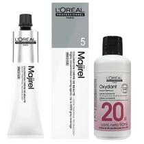 Majirel Tinta 5 Castanho Claro 60g + Ox 20vol 90ml Loreal