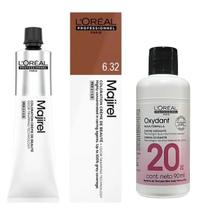 Majirel Tinta 6.32 Louro Esc D I 60g + Ox 20vol 90ml Loreal