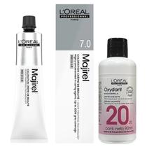 Majirel Tinta 7.0 Louro Profundo 60g + Ox 20vol 90ml Loreal