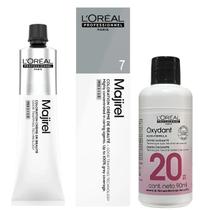 Majirel Tinta 7 Louro 60g + Ox 20vol 90ml Loreal