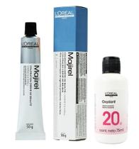 Majirel Tintura 8.1 Louro Claro Cinza + Oxidante 20vol 75ml