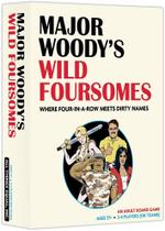 MAJOR WOODY'S WILD FOURSOMES - Um jogo de estratégia adulto onde quatro em uma fileira encontra nomes sujos