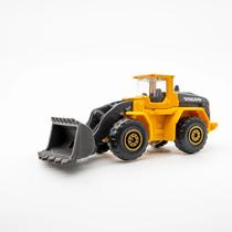 Majorette - construcao - volvo wheel loader l350h - trator pá carregadeira