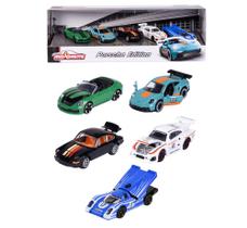 Majorette - giftpack 5 carros porsche edition - 1/64