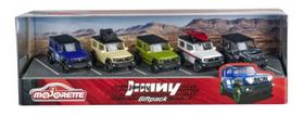 Majorette Giftpack Com 05 Miniaturas Suzuki Jimny