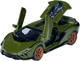 Majorette - lamborghini sián - deluxe -verde -1/64