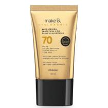 Make b base fator 70 com acido hialuronico cor 20