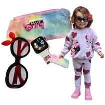 Make brinq polibrinq kit completo relogio oculos e bolsa Make brinq polibrinq kit completo relogio oculos e bolsa