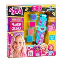 Makebrinq hair stile prancha colorida - polibrinq