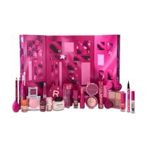 Makeup Advent Calendar Revolution Beauty, conjunto vegano de 24 peças Makeup Advent Calendar Revolution Beauty, conjunto vegano de 24 peças