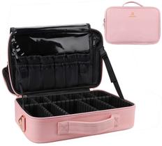 Makeup Train Case Relavel Travel Travel Organizer rosa Makeup Train Case Relavel Travel Travel Organizer rosa