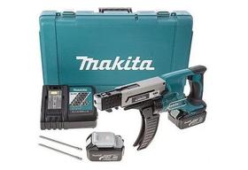 Makita Dfr550Rfe Parafusadeira Auto Alimentação 2 Baterias