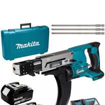 Makita Dfr550rfe Parafusadeira Auto Alimentação 2 Baterias