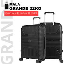 Mala 23kg Até 32kg Super Espaçosa Para Despachar, Rodas 360 Graus, Produto Original com Garantia Vitalícia Sestini