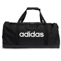 Mala Adidas Duffel Linear Média - Preto Mala Adidas Duffel Linear Média - Preto