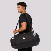 Mala Adidas Tiro Duffel Large Preta e Branca Mala Adidas Tiro Duffel Large Preta e Branca