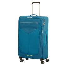 Mala american tourister summerfunk pequena 10 kg exp tsa tecido- azul