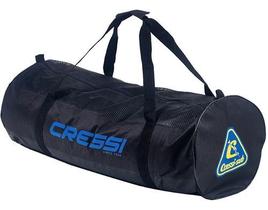 Mala Bolsa De Mergulho Drenante Cressi Sub Mesh Bag Preta