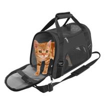 Mala Bolsa Pet Mochila Confortavel Gato Cao Cachorro Viagem