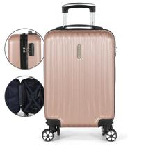 Mala Bordo 10kg ABS Polo King Bristol Rodas 360º Cadeado Senha Bagagem de Mão Viagem Cor:Preto Mala Bordo 10kg ABS Polo King Bristol Rodas 360º Cadeado Senha Bagagem de Mão Viagem Cor:Preto