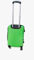 Mala Bordo Pequena ANAC Tamanho 55x35x25 Rodinhas 360 Cadeado Código Segredo ABS Verde Mala Bordo Pequena ANAC Tamanho 55x35x25 Rodinhas 360 Cadeado Código Segredo ABS Verde