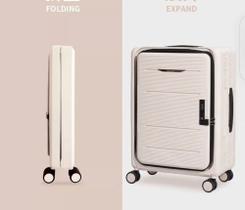 Mala Bordo Polipropileno 4 Rodas Dobrável Slim BL200