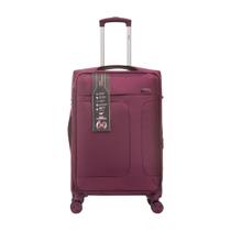 Mala Bordo Super Leve Zíper Expansor Rodas Duplas Antifurto