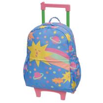 Mala Carrinho Fábula Zumzum Cosmic Color Infantil