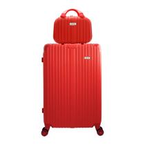 Mala com frasqueira viagem 4 rodas 360 abs - chx Mala com frasqueira viagem 4 rodas 360 abs - chx