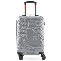 Mala de Bordo 10 Kg ABS 4 Rodas Mickey Epcot Prata Mala de Bordo 10 Kg ABS 4 Rodas Mickey Epcot Prata