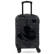 Mala de Bordo 10 Kg ABS 4 Rodas Mickey Epcot Preta Mala de Bordo 10 Kg ABS 4 Rodas Mickey Epcot Preta