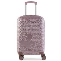 Mala de Bordo 10 Kg ABS 4 Rodas Minnie Epcot Rosé Mala de Bordo 10 Kg ABS 4 Rodas Minnie Epcot Rosé