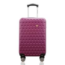 Mala de Bordo 10 kg para Viagem em ABS Cadeado Integrado Rodas 360º Gladiador C1MB