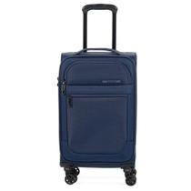 Mala de Bordo 10 kg Poliéster 4 Rodas Edimburgo Azul Mala de Bordo 10 kg Poliéster 4 Rodas Edimburgo Azul