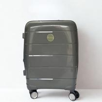 Mala de Bordo 10 kg Polipropileno Ultraleve 41L Rodinhas 360 Cadeado TSA Viagem Sumo - Cinza