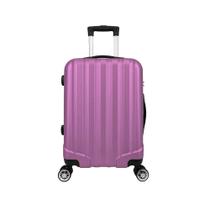 Mala de Bordo 10Kg ABS 4 Rodas Rosa Prizi