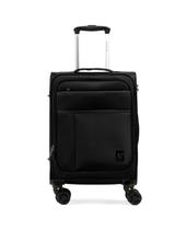Mala de Bordo 10kg Bagaggio Lyon Poliéster 360 Viagem ANAC Cor:Preto