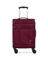 Mala de Bordo 10kg Bagaggio Lyon Poliéster 360 Viagem ANAC Cor:Vermelho escuro