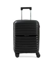 Mala de Bordo 10kg Bagaggio Rover Polipropileno 360 Viagem ANAC Cor:Preto