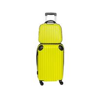 Mala De Bordo 10kg + Frasqueira Viagem Rodinhas 360 ABS Mala De Bordo 10kg + Frasqueira Viagem Rodinhas 360 ABS