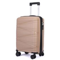 Mala de Bordo 10kg Viagem Zíper Expansível em Polipropileno Rodinhas 360º - Bocaiúva - Cruzeiro