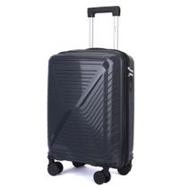 Mala de Bordo 10kg Viagem Zíper Expansível em Polipropileno Rodinhas 360º - Rocha - Cruzeiro