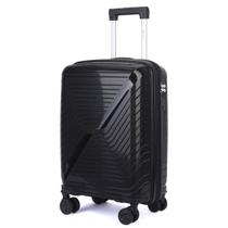 Mala de Bordo 10kg Viagem Zíper Expansível em Polipropileno Rodinhas 360º TSA Rocha Cruzeiro Preto Mala de Bordo 10kg Viagem Zíper Expansível em Polipropileno Rodinhas 360º TSA Rocha Cruzeiro Preto