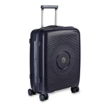 Mala de Bordo 40L Rodas 360 Azul Com Cadeado e USB Mala de Bordo 40L Rodas 360 Azul Com Cadeado e USB