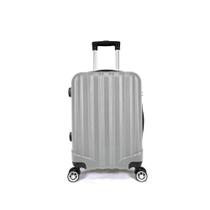 Mala De Bordo Abs 4 Rodas Action Fortt Cinza - Mab02-cz